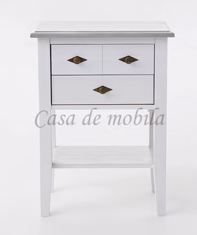 Massivholz Telefontisch mit Ablage und 2 Schubladen 58x79x35cm BERGEN Kiefer massiv weiß Casa de mobila Goslar Massivholz Telefontisch mit Ablage und 2 Schubladen 58x79x35cm BERGEN Kiefer massiv weiß Casa de mobila Goslar