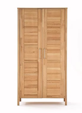 Massivholz kleiderschrank 2 türig ZENNA 107x205x61cm Kernbuche massiv natur geölt Casa de mobila Goslar Massivholz kleiderschrank 2 türig ZENNA 107x205x61cm Kernbuche massiv natur geölt Casa de mobila Goslar
