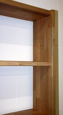 Standregal 92x197x21cm CONTRA Massivholz von Casa de mobila