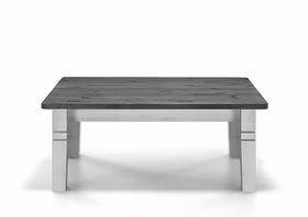 Sofatisch FJORD 120x46x78cm Landhaus Kiefer massiv 2farbig weiß grau lackiert von Casademobila Goslar Sofatisch FJORD 120x46x78cm Landhaus Kiefer massiv 2farbig weiß grau lackiert von Casademobila Goslar
