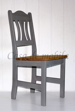 Essgruppe 5teilig Ausziehtisch 4 Stühle Kiefer massiv 2farbig grau lasiert / gelaugt geölt Essgruppe 5teilig Ausziehtisch 4 Stühle Kiefer massiv 2farbig grau lasiert / gelaugt geölt