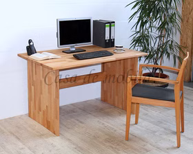 Schreibtisch 125x74x78cm CONTRA Massivholz Schreibtisch 125x74x78cm CONTRA Massivholz
