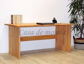 Massivholz Bürotisch kernbuche massiv natur geölt 160x74x78cm CONTRA casademobila Goslar kaufen Massivholz Bürotisch kernbuche massiv natur geölt 160x74x78cm CONTRA casademobila Goslar kaufen