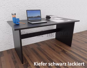 Schreibtisch 160x74x78cm CONTRA Kiefer massiv farbig lackiert von Casademobila Goslar Schreibtisch 160x74x78cm CONTRA Kiefer massiv farbig lackiert von Casademobila Goslar