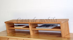 Bildschirm-Aufsatz 125x23x22cm CONTRA für Schreibtisch Massivholz Bildschirm-Aufsatz 125x23x22cm CONTRA für Schreibtisch Massivholz