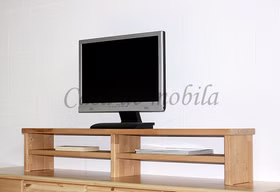 Bildschirm-Aufsatz 125x23x22cm CONTRA für Schreibtisch Massivholz Bildschirm-Aufsatz 125x23x22cm CONTRA für Schreibtisch Kernbuche massiv geölt von Casa de mobila Goslar