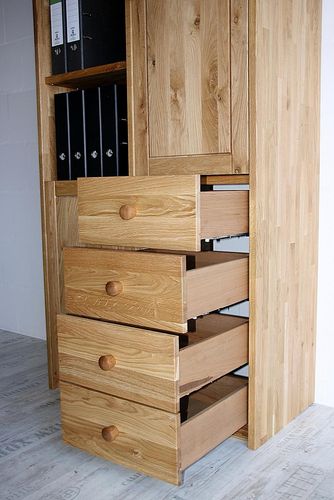 Massivholz Arbeitszimmer, Schreibtische, Sekretäre, Aktenschränke, Regale