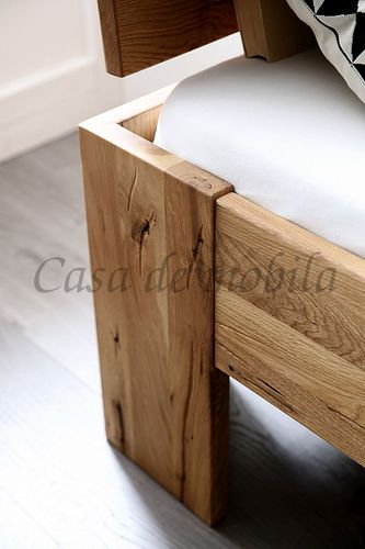 Schlafzimmer 3teilig, rustikale Wildeiche geölt