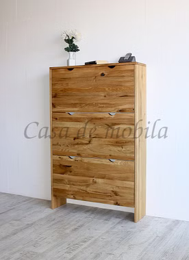 Massivholz Schuhkipper schmal TAKE IT Eiche Wildeiche massiv geölt casademobila Goslar