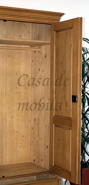 Massivholz Dielenschrank innen Fichte massiv antik gewachst Casa de mobila Goslar Massivholz Dielenschrank innen Fichte massiv antik gewachst Casa de mobila Goslar