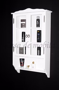 Hängevitrine Hängeschrank geringe tiefe DECOR weiß landhausstil Casademobila Goslar