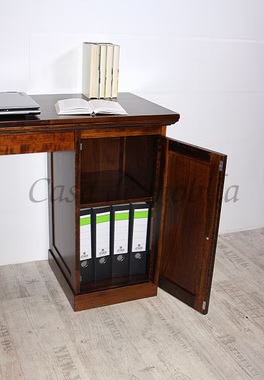 Schreibtisch 135x78x48cm TOSCANA Pappel lackiert Schreibtisch 135x78x48cm TOSCANA Pappel lackiert