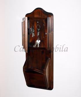 Massivholz Schlüsselkasten mit Briefablage Decor Braun kolonial Arte Povera casademobila Goslar Massivholz Schlüsselkasten mit Briefablage Decor Braun kolonial Arte Povera casademobila Goslar
