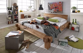 Balkenbett 2 kreuz WOODSTOCK 140,160,180,200,220x40cm Asteiche massiv natur geölt Casa de mobila Goslar Balkenbett 2 kreuz WOODSTOCK 140,160,180,200,220x40cm Asteiche massiv natur geölt Casa de mobila Goslar