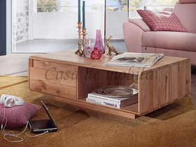Massivholz Couchtisch mit schubladen 110x40x70cm Wildeiche massiv natur geölt Casademobila Goslar Massivholz Couchtisch mit schubladen 110x40x70cm Wildeiche massiv natur geölt Casademobila Goslar