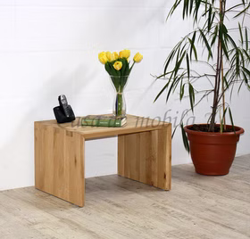 Beistelltisch Fingerzapfen gehrung 61x39x48cm CAMILLA Wildeiche massiv weiß Bianco geölt Casademobila Goslar Beistelltisch Fingerzapfen gehrung 61x39x48cm CAMILLA Wildeiche massiv weiß Bianco geölt Casademobila Goslar