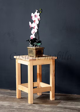 Hocker 34x46x34cm ANTON Kernbuche massiv natur geölt Hocker 34x46x34cm ANTON Kernbuche massiv natur geölt