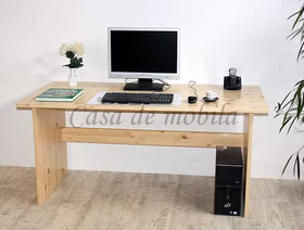 Massivholz PC-tisch 125x74x78cm CONTRA Kiefer massiv natur lackiert Casa de mobila Goslar Massivholz PC-tisch 125x74x78cm CONTRA Kiefer massiv natur lackiert Casa de mobila Goslar