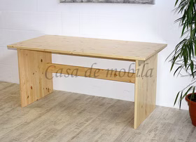Schreibtisch 160x74x78cm CONTRA Kiefer massiv Massivholz Jugendschreibtisch 160x74x78cm CONTRA Kiefernholz massiv natur lackiert Casademobila Goslar kaufen