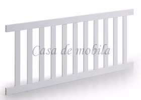 Babybett bettgitter BERGEN Kiefernholz massiv weiß lackiert Babybett bettgitter BERGEN Kiefer massiv weiß lackiert Casa de mobila Goslar