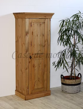 Wohnwand 2teilig 173x163x45cm BERGEN Kiefer gelaugt geölt Geschirrschrank 1 türig BERGEN Kiefer massiv gelaugt geölt Casa de mobila Goslar