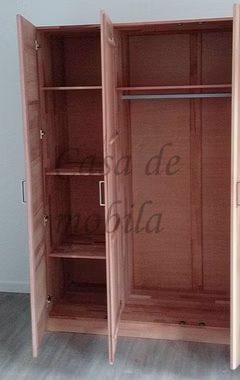 Massivholz Kleiderschrank Höhe 205 cm TOLLY 3 türig Kernbuche massiv geölt casademobila Goslar Massivholz Kleiderschrank Höhe 205 cm TOLLY 3 türig Kernbuche massiv geölt casademobila Goslar