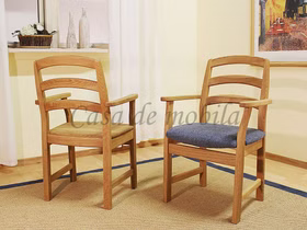 Armlehnstühle landhaus IKAST 58x90x54cm eiche massiv natur geölt, IKA300-8431 Casa de mobila Goslar Armlehnstühle landhaus IKAST 58x90x54cm eiche massiv natur geölt, IKA300-8431 Casa de mobila Goslar