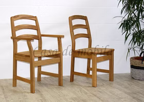 Holzstühle landhaus IKAST 58x90x54cm eiche massiv natur geölt, IKA300-8431 Casa de mobila Goslar Holzstühle landhaus IKAST 58x90x54cm eiche massiv natur geölt, IKA300-8431 Casa de mobila Goslar