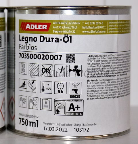 Dura-Öl 750ml LEGNO