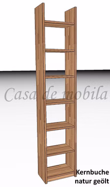 stollenregal Ordnerregal regal holz schmal hoch CONTRA Buche kernbuche massiv geölt casademobila stollenregal Ordnerregal regal holz schmal hoch CONTRA Buche kernbuche massiv geölt casademobila