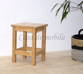 Massivholz Hocker 34x46x34cm ANTON Kernbuche massiv natur lackiert von Casademobila Goslar Massivholz Hocker 34x46x34cm ANTON Kernbuche massiv natur lackiert von Casademobila Goslar
