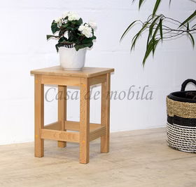 Massivholz Blumenhocker 34x46x34cm ANTON Kernbuche massiv natur lackiert, 3701G-02 von Casademobila Goslar Massivholz Blumenhocker 34x46x34cm ANTON Kernbuche massiv natur lackiert, 3701G-02 von Casademobila Goslar