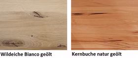Wildeiche Bianco geölt Decker Kernbuche geölt Decker