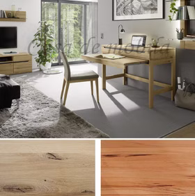 Massivholz Schreibtisch Home Office Ameno 122x93x59cm Kernbuche oder Wildeiche natur oder Bianco geölt Casa de mobila Goslar Massivholz Schreibtisch Home Office Ameno 122x93x59cm Kernbuche oder Wildeiche natur oder Bianco geölt Casa de mobila Goslar