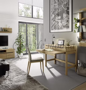 Massivholz Schreibsekretär Home Office Ameno 122x93x59cm Kernbuche oder Wildeiche natur oder Bianco geölt Casa de mobila Goslar Massivholz Schreibsekretär Home Office Ameno 122x93x59cm Kernbuche oder Wildeiche natur oder Bianco geölt Casa de mobila Goslar