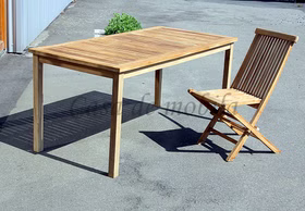 teak gartenstuhl klappbar 45x88x59cm SNICK bei Casa de mobila Goslar