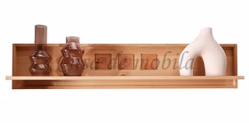 Wandboard Hängeregal Hängeboard kernbuche massiv mit Stirnholz casademobila