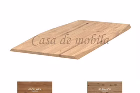 Tischplatte 220x77x105cm EXTREME Wildeiche massiv bianco geölt Tischplatte 220x77x105cm EXTREME Wildeiche massiv bianco geölt von Casademobila Goslar