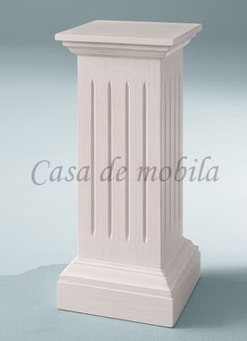 Massivholz blumenständer Pinie massiv gebuerstet weiß decape sandfarbe mediterano honig Casa de mobila Goslar