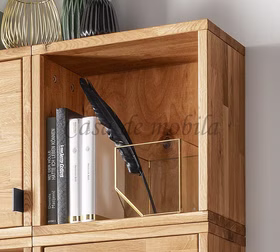 Würfel Regal 38x38x20 Wildeiche massiv natur geölt Marco M 02 E 2