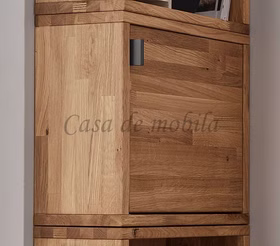 Würfel Schrank 38x38x20 Wildeiche massiv natur geölt Marco M 02 11 E