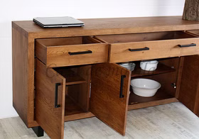 Sideboard 4tuerig rustikale Eiche Old Bassano Woodstock 11587 06 4 Sideboard 4tuerig rustikale Eiche Old Bassano Woodstock 11587 06 4