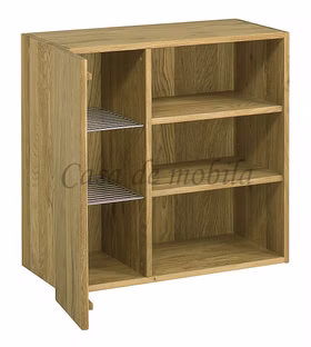Schuhkommode 83x80x38cm WOODLINE Eiche massiv natur geölt von Casademobila Goslar