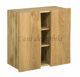 Schuhkommode 83x80x38cm WOODLINE Eiche massiv natur geölt von Casademobila Goslar