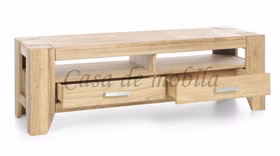 Wohnwand Komplett Set 4teilig LOFT Eiche massiv natur geölt von Casademobila Goslar Wohnwand Komplett Set 4teilig LOFT Eiche massiv natur geölt von Casademobila Goslar