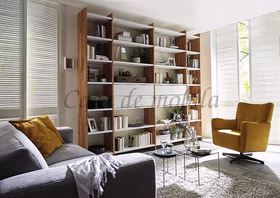 Bücherregal 265x236x33cm CONTRA Massivholz 2farbig von Casademobila Goslar Bücherregal 265x236x33cm CONTRA Massivholz 2farbig von Casademobila Goslar