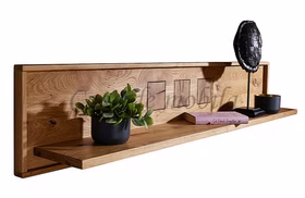 Massivholz Wohnwand 4teilig RUSTIC Wildeiche massiv geölt Hirnholz von Casademobila Goslar Massivholz Wohnwand 4teilig RUSTIC Wildeiche massiv geölt Hirnholz von Casademobila Goslar