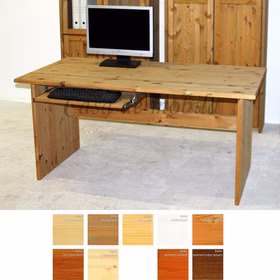 Schreibtisch 160x74x78cm CONTRA Kiefer massiv Schreibtisch 160x74x78cm CONTRA Kiefer massiv