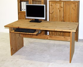 Schreibtisch 160x74x78cm CONTRA Kiefer massiv von Casademobila Goslar Schreibtisch 160x74x78cm CONTRA Kiefer massiv von Casademobila Goslar