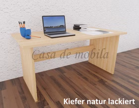 Schreibtisch 160x74x78cm CONTRA Kiefer massiv von Casademobila Goslar Schreibtisch 160x74x78cm CONTRA Kiefer massiv von Casademobila Goslar